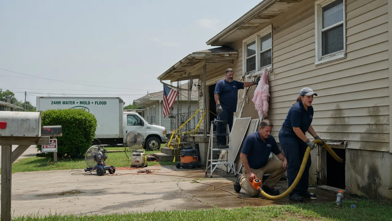 Water Damage Repair in Woodville, VA near me